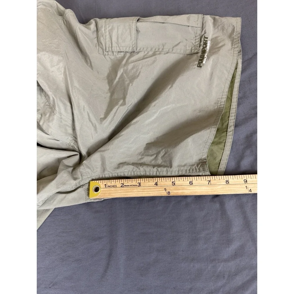 Polo Sport Ralph Lauren Cargo Shorts Men's Large‎ Light Green Belted 7